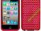 APPLE IPOD TOUCH 4 CZERWONY MESH GUMOWY ETUI