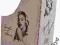 SEGREGATOR A4 MARILYN MONROE DREWNIANY SHABBY CHIC