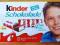 Kinder SCHOKOLADE batoniki 8szt  100g z Niemiec