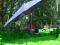 48121 PARASOL OGRODOWY ALUMINIOWY REGULOWANY 3 MTR