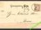 Correspondenz Karte - SAAZ - BRUX 1889 rok