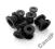 TUNEL AKRYLOWY TUNELE PLUG CZARNY CZARNE BLACK 3MM