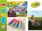 Crayola ZESTAW Mały KREDA 5 szt 3D+okulary