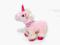 MASKOTKA - RÓŻOWY KONIK - JEDNOROŻEC - SOUND 25 cm