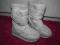 Buty zimowe śniegowce na rzepy rozm. 30