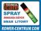 SMAR LITOWY 100ml spray ZMNIEJSZA ZUŻYCIE TC HIT