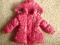 kurteczka zimowa bardzo ciepła dla małej modnisi!