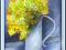 Kwiaty w wazonie - akryl