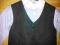 KAMIZELKA ZE SPODNIAMI + KOSZULA ROZM. 92