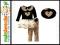 Elegancki kpl tunika + legginsy Panterka US120/116