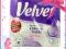 VELVET RĘCZNIKI PAPIEROWE 3-WARSTWY Gąbki 2 sztuki