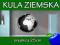 Kula ziemska GLOBUS naklejka na ścianę ścienna