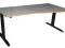 Biurko narożne szare 180x100