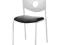 IKEA STOLJAN  Krzesło konferencyjne biało-czarne