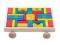 MZK Wózek z klockami 40 el.