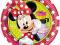 TALERZYKI 8szt 20 cm MYSZKA MINNIE disney urodziny