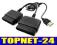 ADAPTER PRZEJSCIOWKA USB NA 2 PADY z PSX PS2 USB