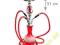 Fajka Wodna Shisha 51cm 3 węże + melasa +brykiet R