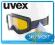 UVEX FX PRO BLACK S3 mat czarne gogle narciarskie