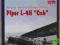 Kartonowa Kolekcj 11 - Samolot Piper L-4H CUB 1:33