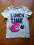 Koszulka bluzka T-SHIRT z aplikacją 122 128 6 7 8L