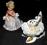STARE  UROCZE FIGURKI PORCELANOWE 2sztuki