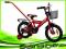 Rower z prowadnikiem 14'' BMX Alpino Denver czerwo