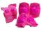 OCHRANIACZE NA ŁOKCIE KOLANA NADGARSTKI RÓŻOWE 3L+