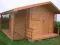 Domek drewniany narzędziowy 4x4,7 m '' ANDZIA''