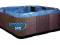 WANNA SPA JACUZZI OGRODOWA Z HYDROMASAŻEM 128 DYSZ