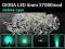 Dioda diody LED 5mm Zielona cyan 27000 mcd 10 szt