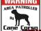TABLICZKA UWAGA PIES - Cane Corso - WARNING !