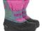 Różowe ŚNIEGOWCE ze ściągaczem SOREL na zimę 29