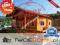 Drewniany domek MARUSZA 51m2 HitTanio Dom z drewna