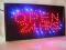 open 24 h f/r  super reklama tablica diodowa led