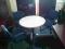 krzesła 4 szt i stolik okrągł stan  bdb polecam