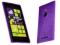 Fioletowe etui Gel Nokia Lumia 925 + folia wymiar