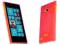 Różowe etui Gel Nokia Lumia 720 + folia wymiar