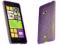 Fioletowe etui Gel Nokia Lumia 625 + folia wymiar