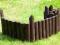 Rollborder Palisada Obrzeże Płotek Zaostrzony 20cm