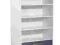 Regał półka MILAN R1 biały komoda szafka 48H
