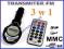 Najlepszy Transmiter radioodtwarzacz MP3 SD USB FV