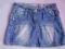 Spódniczka Jeansowa 134/140 cyrkonie