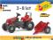 DUŻY Traktor na pedały Rolly Toys junior przyczepa
