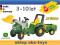 OGROMNY Rolly Toys John Deere łyżka przyczepa