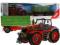 ZDALNIE STEROWANY TRAKTOR Z TUREM + PRZYCZEPA 302B