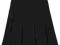 SPÓDNICZKA Z KONTAFAŁDAMI CZARNA GEORGE 135 1005