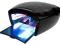 LAMPA UV 36W LCD suszarka, z kwiatkami czarna