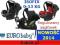 Eurobaby Fotelik sam. ASX (0-13kg) + baza ISOFIX
