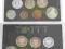 ZESTAW MONET OBIEGOWYCH - 7 SZT ROK 1987